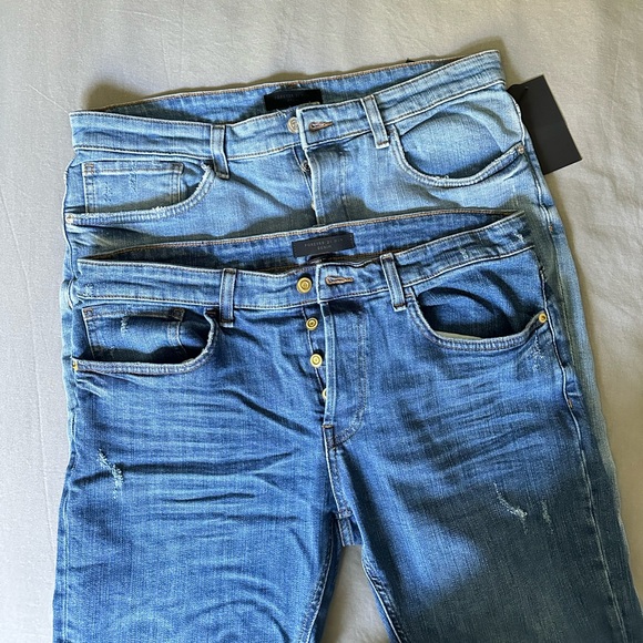 NWT✨2/$20 FOREVER 21 SKINNY CROPPED JEANS - Picture 6 of 9